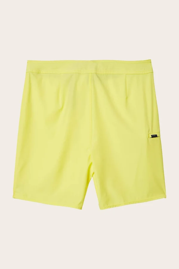 O&Neill Hyperfreak Solid 19x22 Boardshorts Men's Lemon, 29
