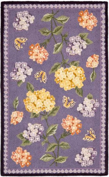 Safavieh HK261 Area Rug - Lilac, 3&9x22 x 5&9x22 Rectangle
