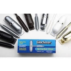Surface Mounted Automatic Spring Door Closer. Satin