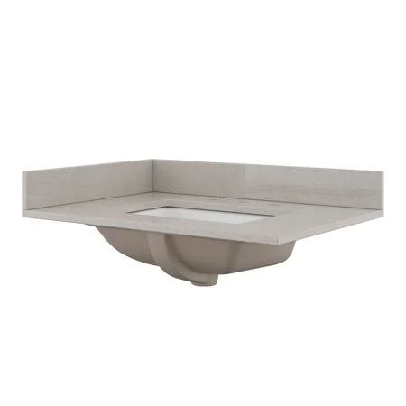 Foremost 31 inch Quartz Vanity Top in Galaxy Sand