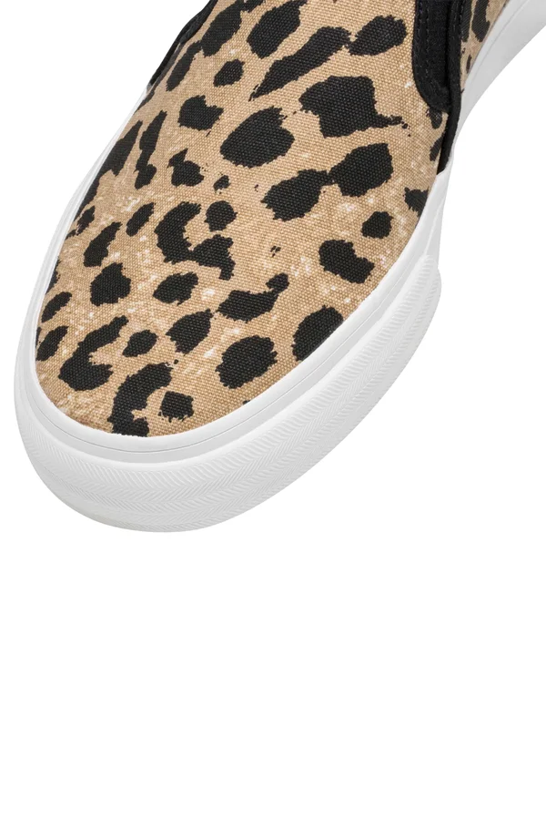 Keds Double Decker Leopard 6.5 Women's Leopard