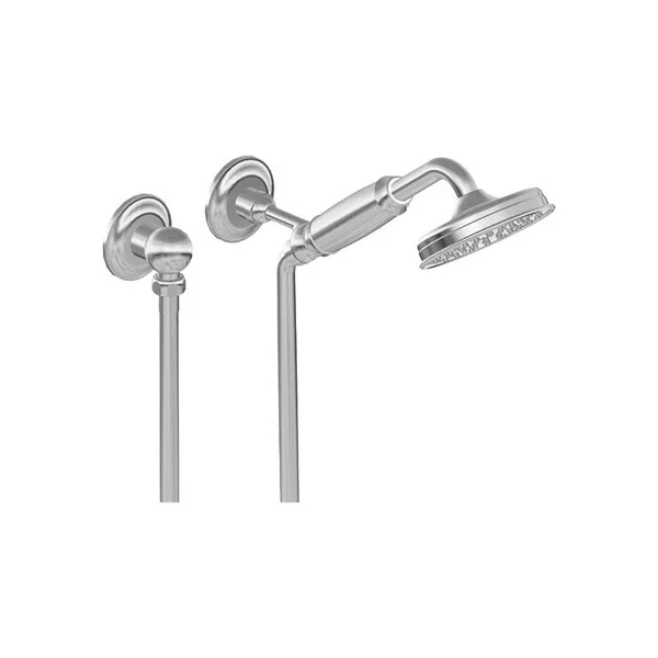 Graff Finezza Traditional Wall Mount Single-Function Handshower with Wall Bracket in Polished Chrome - SKU: G-8625-PC