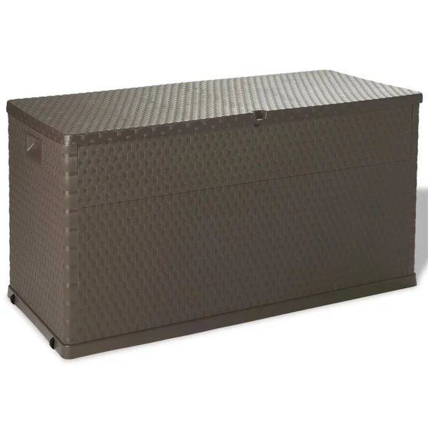 vidaXL Garden Storage Box Brown 47.2x22x22x22x24.8x22