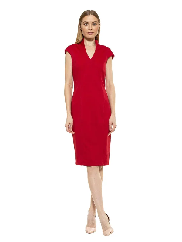 Alexia Admor Women's Katrina Midi Dress - Brick Red - XL