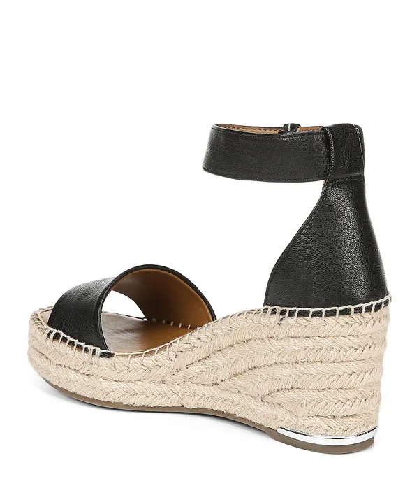 Franco Sarto Clemens Wedge Sandals - White