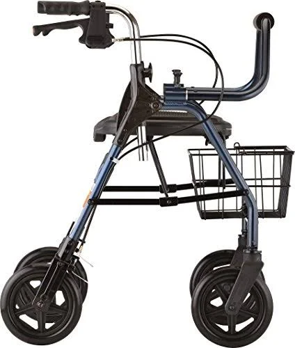 Nova Mighty Mack Heavy Duty Rolling Walker, Blue