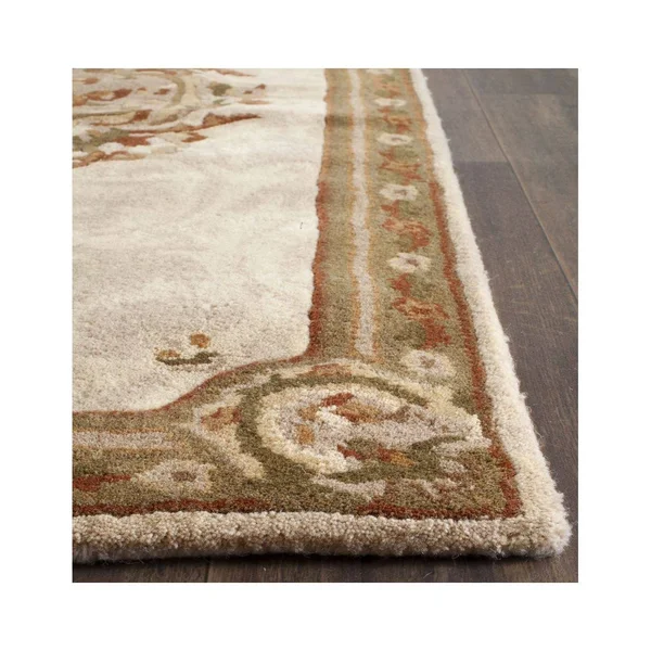 Safavieh Empire EM414C 7&6x22 x 9&6x22 Ivory, Light Grey Area Rug