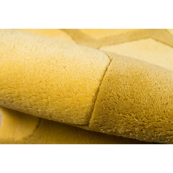 Momeni Lil Mo Whimsy Honeycomb Gold Rug - 5& Round