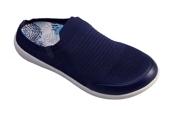 Women's Spenco Blissful Slide Dark Navy Mesh Size 9.5 Medium