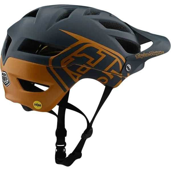 Troy Lee Designs A1 MIPS Classic Bike Helmet Black/White, Xs