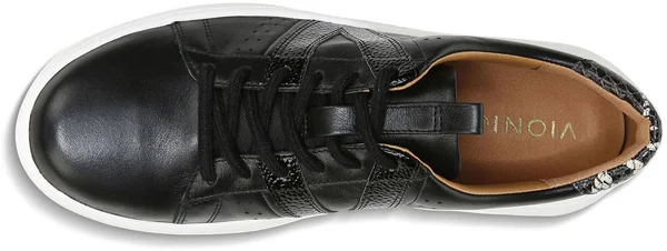 Simasa Leather Snake Black