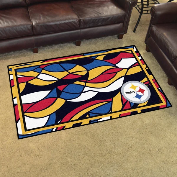 NFL - Pittsburgh Steelers 4&x6& Rug - Fanmats