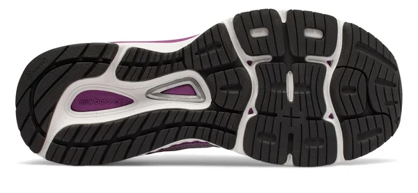 New Balance Women's 880v9 Shoes White with Purple & Black, Size: 6