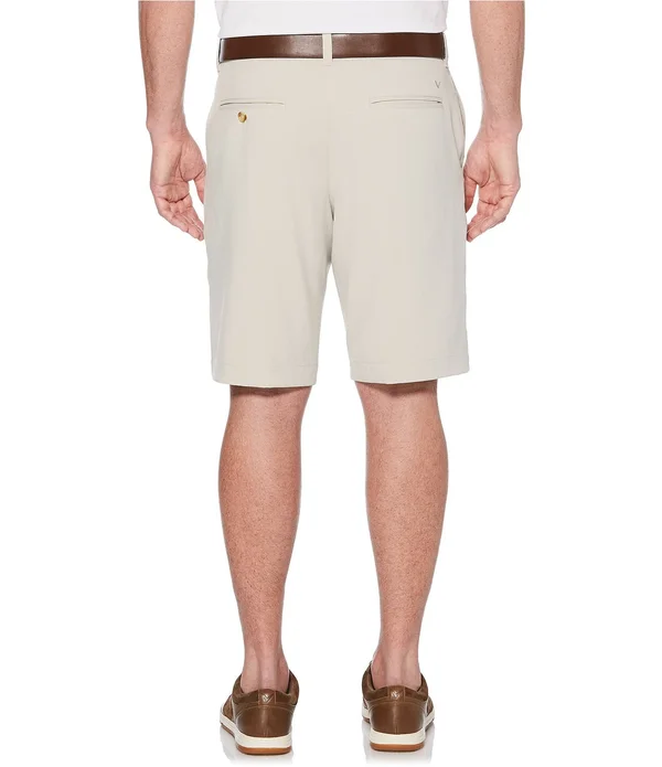 Callaway Classic Flat-Front 10 Inseam Golf Shorts, Mens, 30, Night Sky