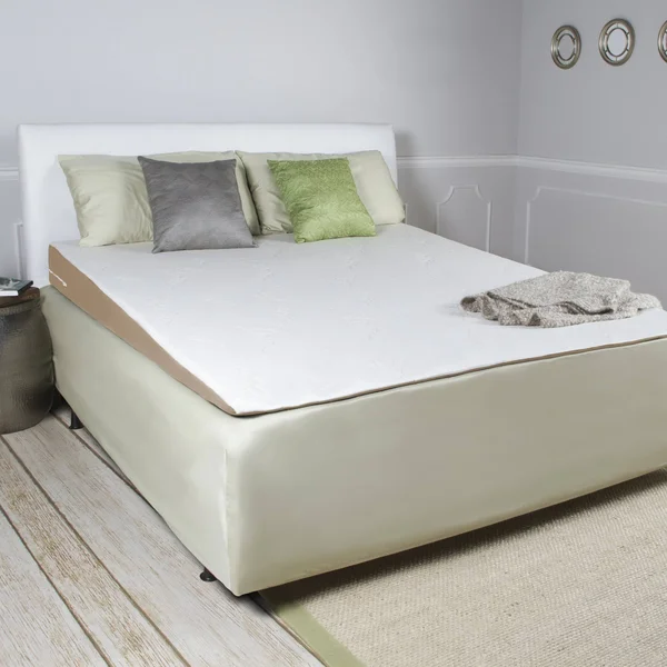 Avana Inclined Memory Foam Mattress Topper Wedge, Queen-size Bed
