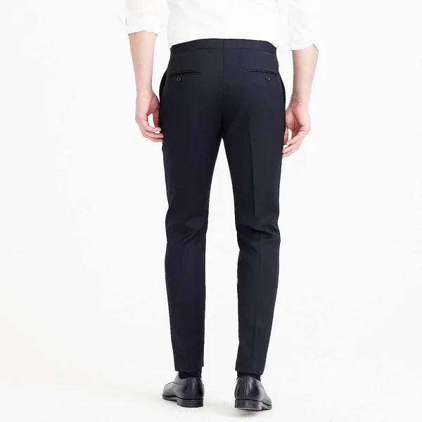 J.Crew Mens Ludlow Slim-Fit Tuxedo Pant in Italian Wool (Size 31x30)