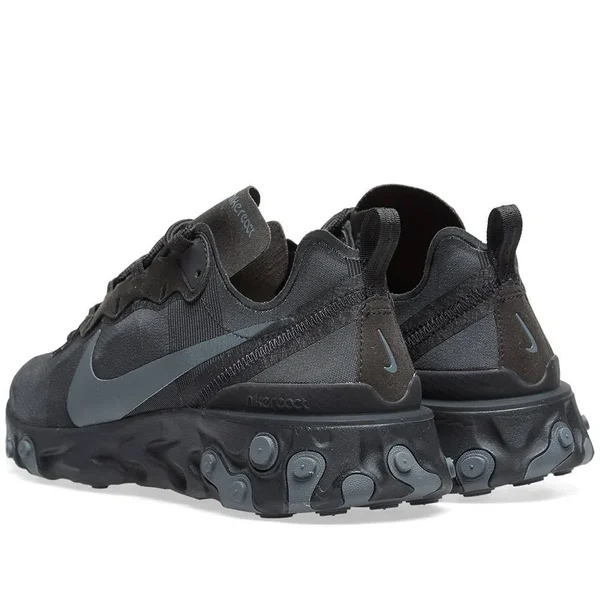 Nike React Element 55 Triple Black