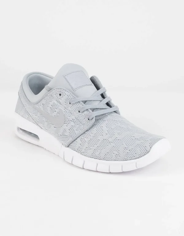 Nike SB Stefan Janoski Max Skate Shoe Size 5 (Wolf Grey)