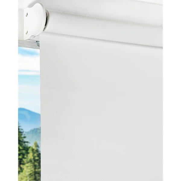 Chicology Snap-N-Glide Cordless Roller Shades, White, 23x72