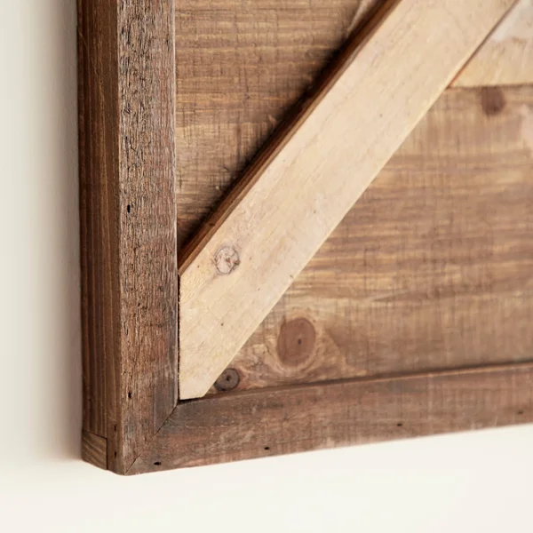 Wood Wall Plaque 48x22W, 24x22H