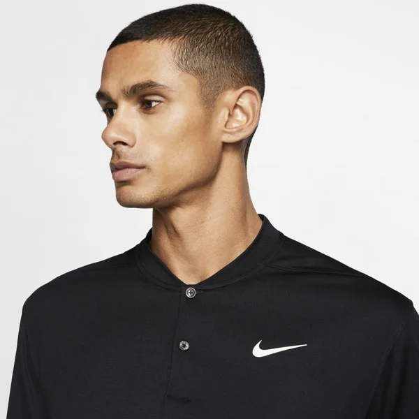 Nike Men's Dri-Fit Victory Blade Golf Polo, XL, Black