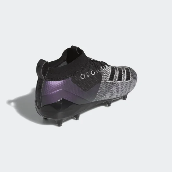 Adidas Adizero 8.0 Core Black/Grey Men's Football Cleat 13.5