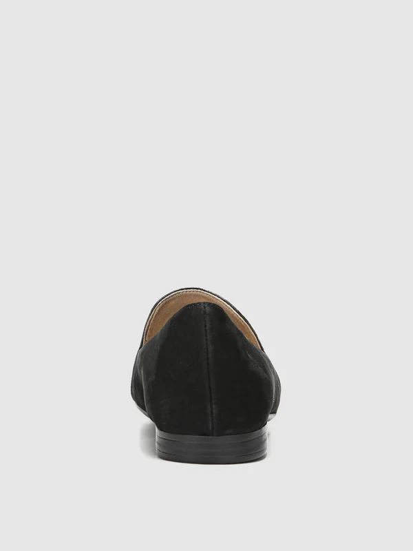 Womens Naturalizer Emiline Loafers Black Snake
