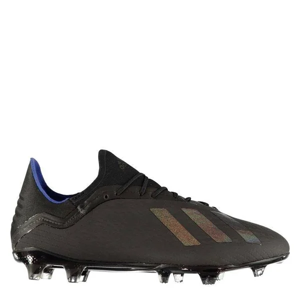 Adidas x 18.2 FG Soccer Cleats - Size 6, Black/Black