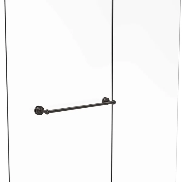 Allied Brass Waverly Place Collection 24 inch Shower Door Towel Bar Oil Rubbed Bronze