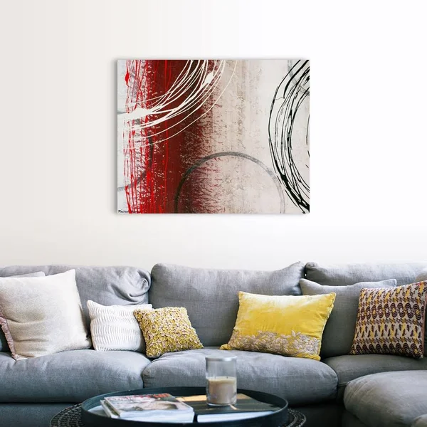 Tricolored Gestures II, Canvas Wall Art, 45x36, Great Big Canvas