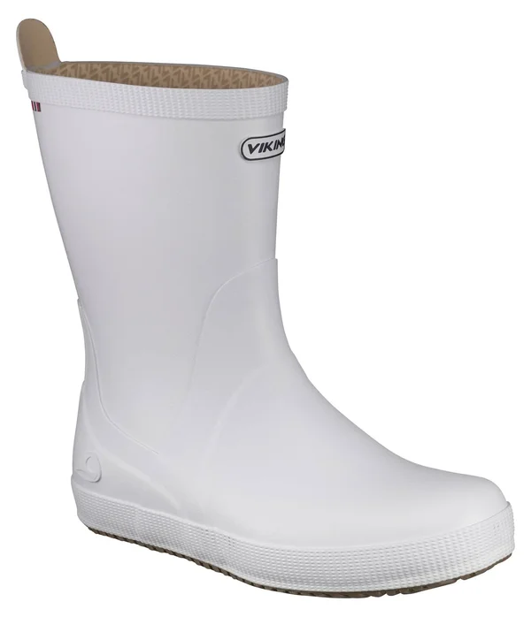 Viking Seilas White - Mens/Women Wellington Boots, Size US 5.5 - Color White
