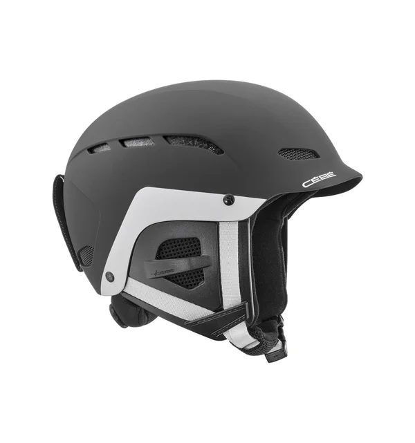 Cebe Dusk Junior Ski Helmet (Black White Matte)