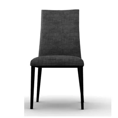 Mediterranee Upholstered Dining Chair Calligaris Gray/Wenge