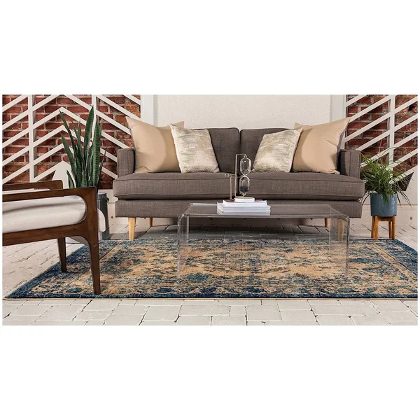 Unique Loom Graham Traditional Area Rug Collection - Runner 2&2x22x6&0x22 3144475