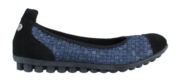 Bernie Mev Women's, Bella Me Slip on Flats Jeans 37 M