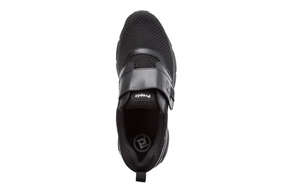Propet Men's Stability x Strap Sneaker - Black, 7.5 Wide