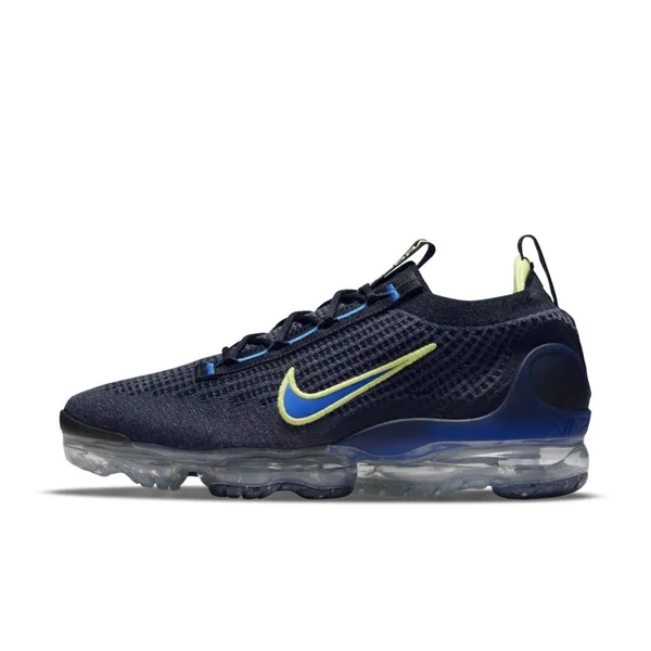 Nike Men's Air VaporMax 2021 Flyknit Shoes, Blue/White/Grey