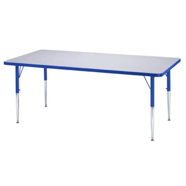 Berries Adult Height Color Edge Rectangle Table