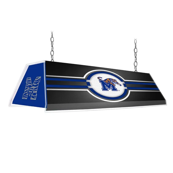 SportsBling.com Memphis Tigers: Edge Glow Pool Table Light Blue - Gray