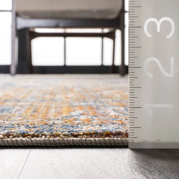 nuLOOM Vintage Harriet Medallion Fringe Area Rug - 2& 6x22 x 14& Runner - Rust