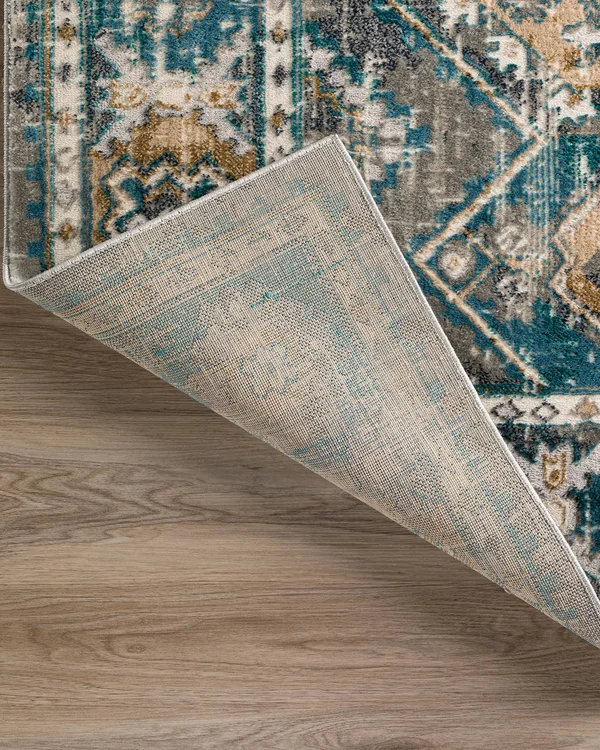 Dalyn Karma KM22 Charcoal Area Rug 2&3x22x7&5x22