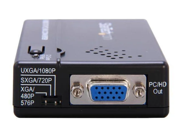 StarTech.com Composite and S-Video to VGA Video Scan composite to VGA scan s-Video to VGA (VID2VGATV2) Video Converter