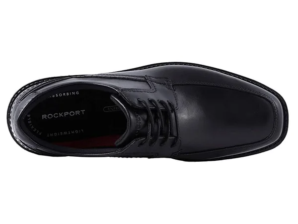 Men's Rockport Style Leader 2 Apron Toe - Size: 8, Black