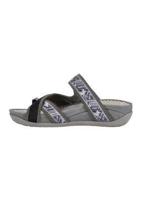 Baretraps Women's Deserae Slide Sandals - Dark Grey - 9W