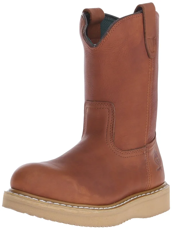 Georgia Boot Wedge Steel Toe Pull on Work Boot