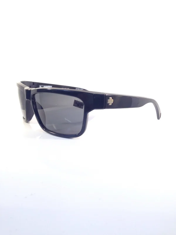 Spy Frazier Sunglasses - Black, Happy Grey Green