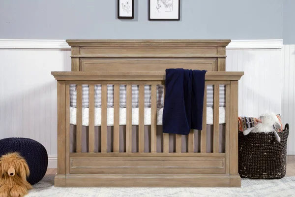 Franklin & Ben Claremont 4-in-1 Convertible Crib Driftwood