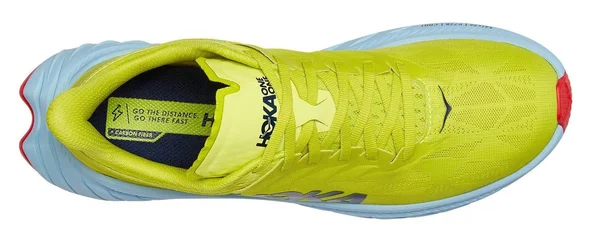 Hoka One One Carbon x 2 Evening Primrose/Fiesta 7.5 D