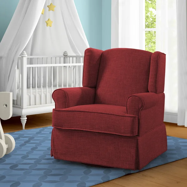 Furniture of America Keal Transitional Glider Rocker Chair (Beige)