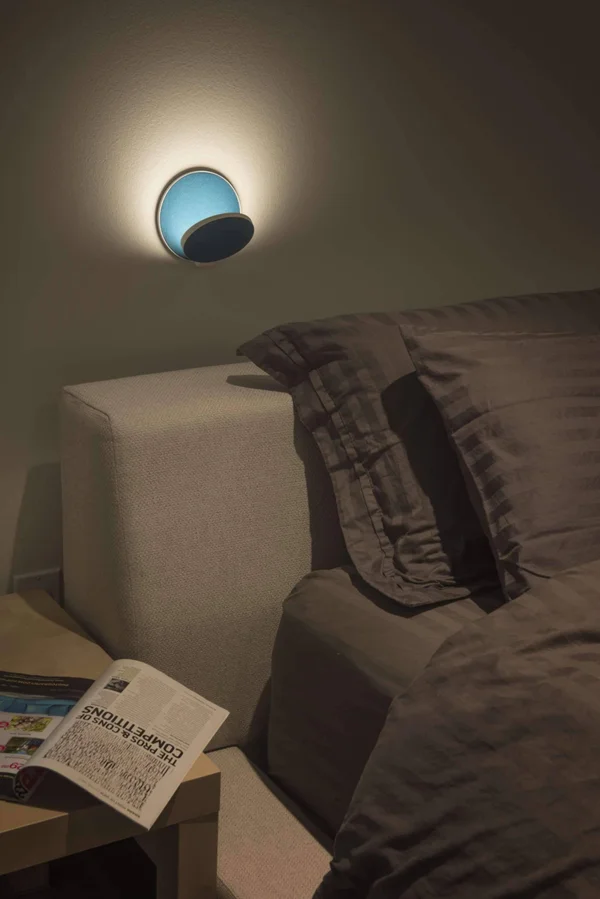 Koncept Gravy LED Wall Sconce - Silver, Plug-In - GRW-S-SIL-SIL-PI